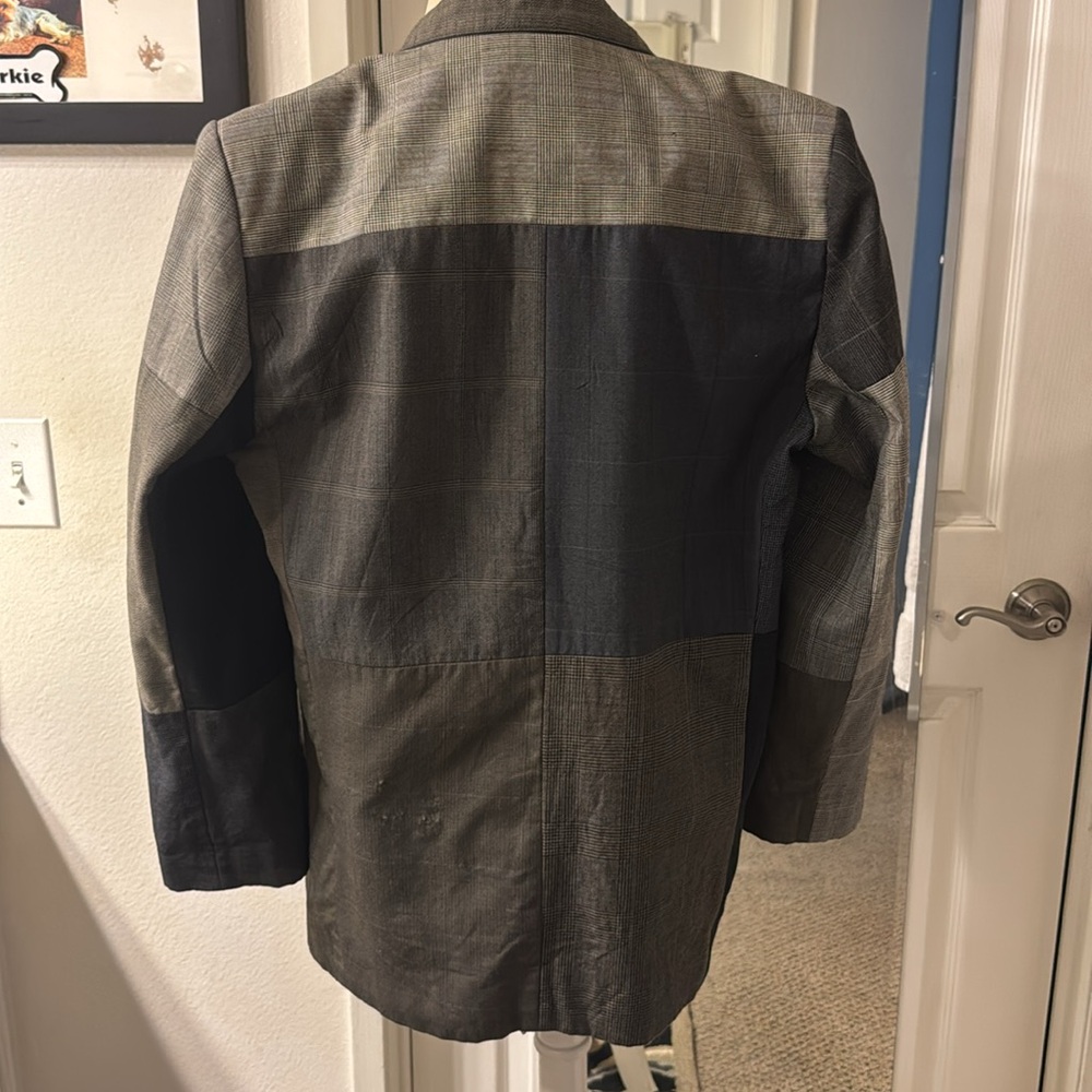 Over sized patch work blazer - Picture 6 of 8